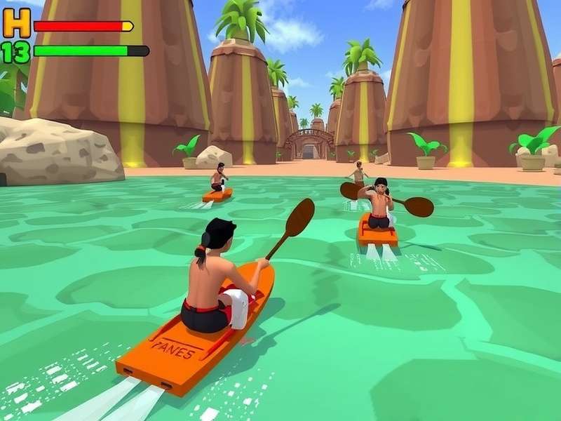 Desi Paddle Warriors Gameplay Screenshot